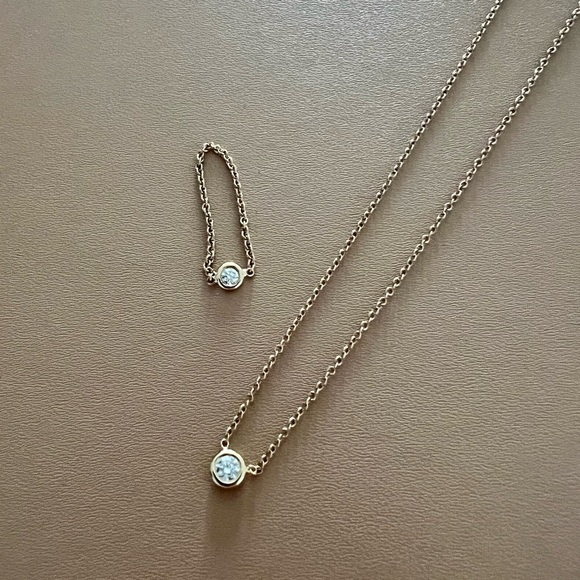 Zoe Chicco Jewelry - Zoe Chicco Floating Diamond Necklace & Ring✨